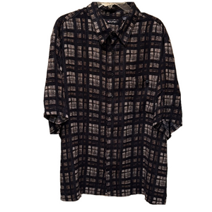 Puritan Plaid Button-Up Shirt